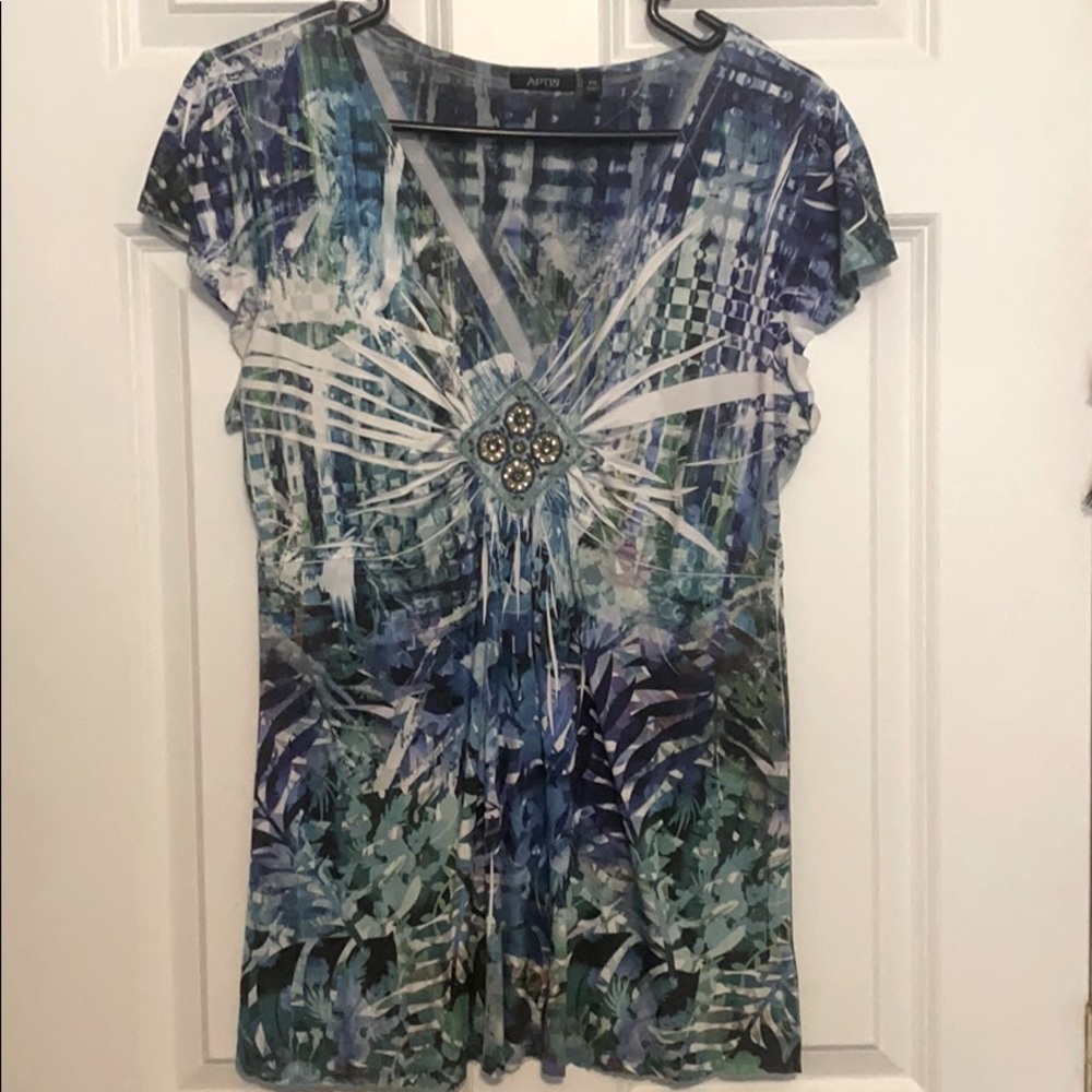 Apt 9 Medallion Blouse